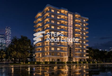 Modern Freehold Apartment in Lusail with City View