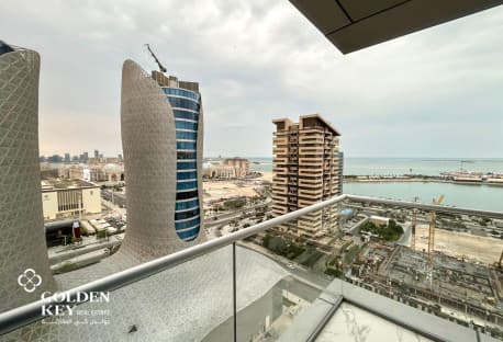 Amazing Sea View | 2BR w/Balcony | Lusail Marina