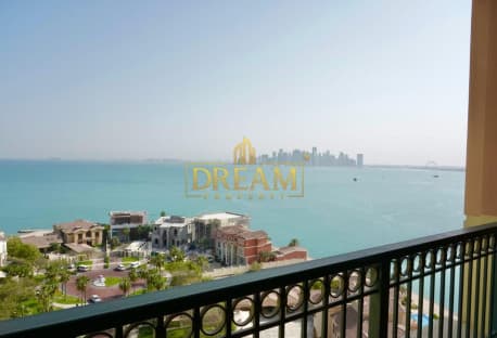 Direct Sea View 2BHK with 3 Balconies for Sale