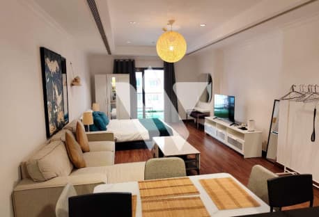 FURNISHED STUDIO IN PEARL FOR RENT BILLS INCLUDED