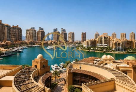 For Rent | Semi-Furnished 1BHK | PORTO ARABIA | 8K