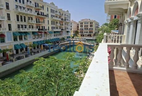Qanat Quartier | Spacious 3BR with Canal View