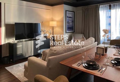 Flat in Porto Arabia for sale | Sea and City View