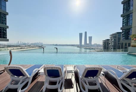 FULL SEA VIEW - SPACIOUS 2BED + MAID ROOM