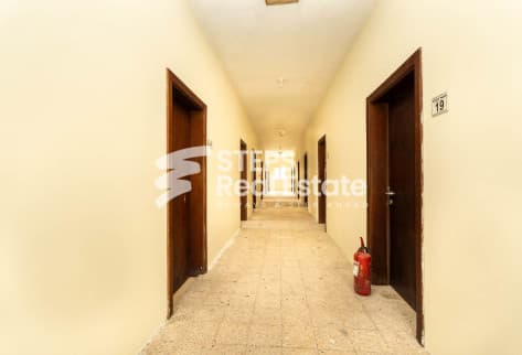 Spacious 30 Rooms Labour Camp in Industrial Area