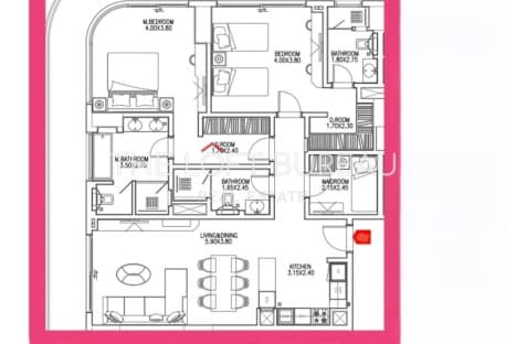 2BR+M |152.96m²|Sea View|4%DP|2033PP|