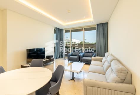 Furnished Apartment with Spacious Terrace