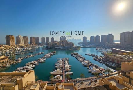 Furnished 2Bedrooms in Porto Arabia with Balcony