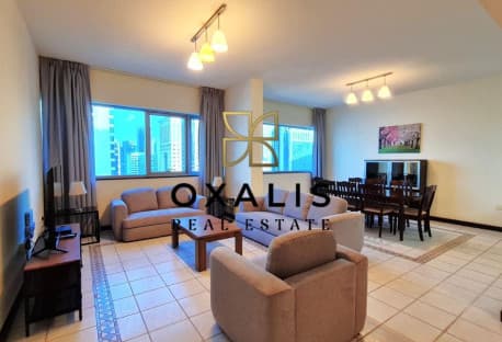 BILLS INCLUDED | FURNISHED 3 BHK + MAID | SEA VIEW