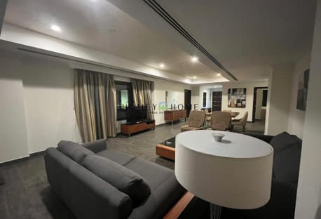 Furnished 1BR + Office Porto Arabia Included Bills