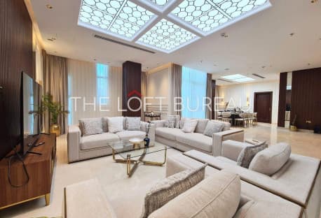 Luxury 4 Bed + Maid Duplex Penthouse | Title Deed