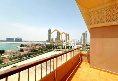 HUGE BALCONIES | FURNISHED 2 BEDROOMS | SEA VIEW