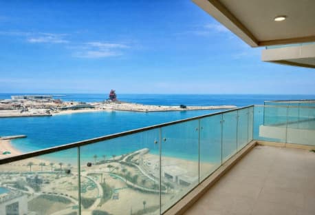 Luxury 2 BHK Furnished Apartment Sea view