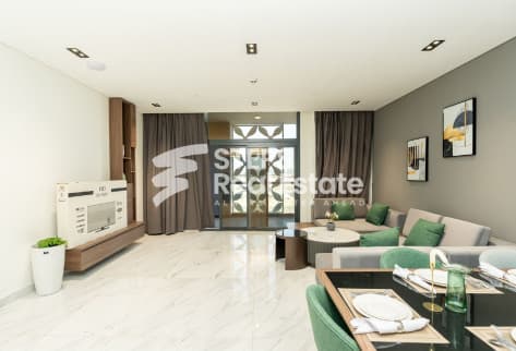 New Furnished Apartment with City View in Lusail