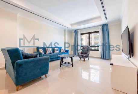 SPACIOUS ONE BEDROOM/ FULLY FURNISHED IN LUSAIL