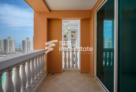 Luxury 2 Bedroom Apartment in The Pearl | Sea View