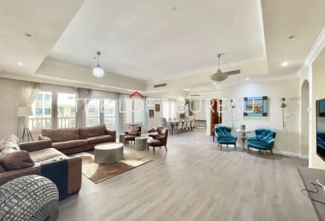 TITLE DEED I SIDE SEA VIEW I HIGH FLOOR 3 BR+MAID