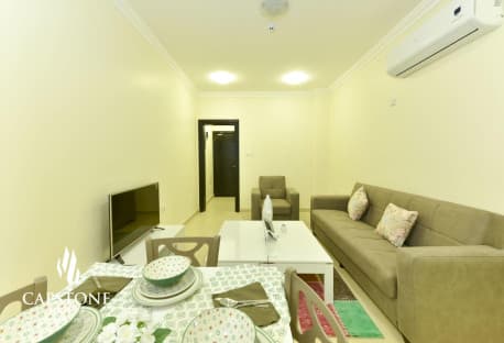 FULLY-FURNISHED 2BR NEAR HAMAD HOSPITAL