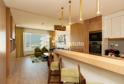 Luxury Hotel Apartment in West Bay – Furnished