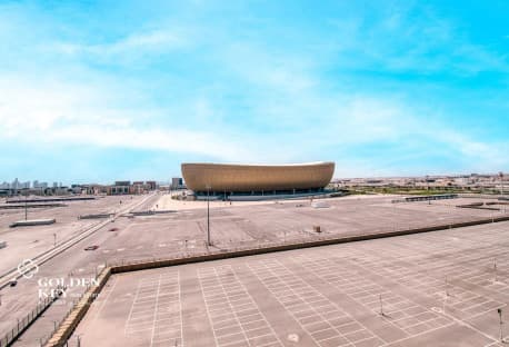 Semi-Furnished 2BR | Stunning Stadium View| Erkyah