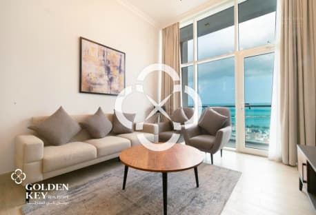 Sea View | Ready 1BR with Balcony | Bills Included