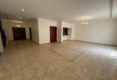 3BHK SEMI-FURNISHED COMPOUND VILLA WITH MAID ROOM.