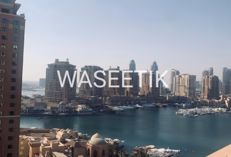 Elegant 1BHK Semi Furnished in The Pearl-Sea View