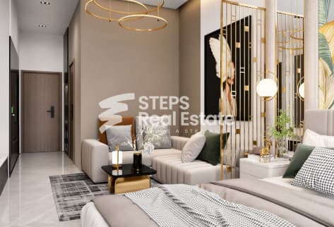 Off-Plan Studio With Balcony in Al Yasmeen, Lusail