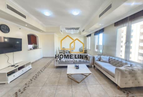 MARINA VIEW | FURNISHED 3 BHK + MAID | BIG BALCONY