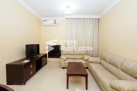 Furnished Apartment in Central Fereej Bin Mahmoud