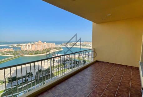 3BHK with balcony + Sea View in the pearl