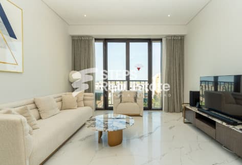 Spacious Apartment with two Balconies in The Pearl