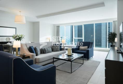 Service Apartment in West Bay | Bills Included
