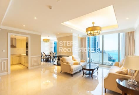 Modern Sea View flat with Secure Entry in West Bay