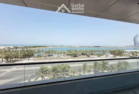 2 BALCONIES | SEA VIEW | SEMI FURNISHED | FOR SALE