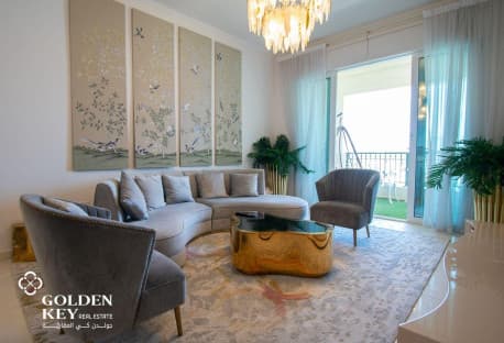 Sea view | Furnished 3BR +Balcony| Viva Bahriya