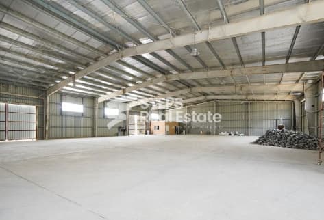 Ground Floor with 900 sqm Open Yard for Rent
