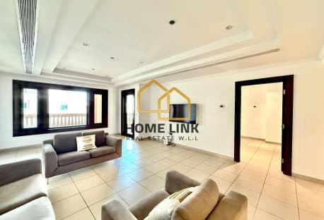 1 BR SEMI FURNISHED APARTMENT WITH BIG BALCONY
