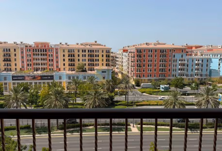 Furnished Studio Apartment with Balcony