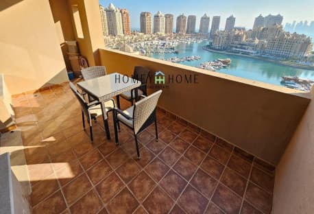 Furnished 2Bedrooms in Porto Arabia Including bills