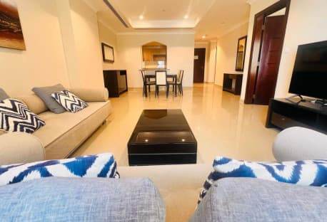 amazing 1 bhk in porto arabia fully furnished