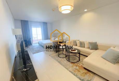 BILLS FREE | FURNISHED STUDIO + BALCONY | SEA VIEW