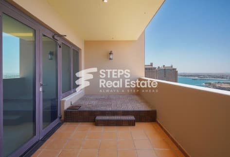 Luxury 3 BHK Apartment with Balcony in The Pearl