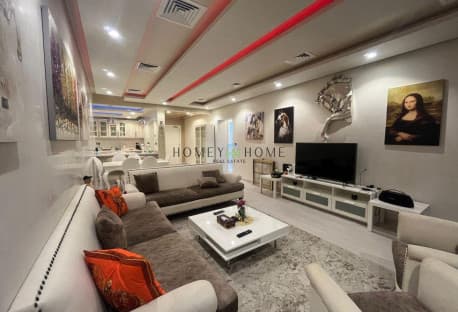 Furnished 2 + Maids Room for Rent in Zig Zag Tower