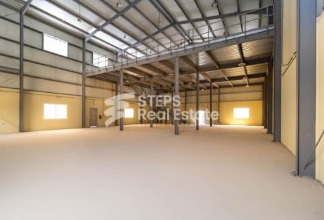 Spacious Warehouse with Rooms in Birkat Al Awamer