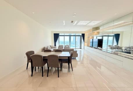 BRAND NEW / TWO BEDROOMS WITH MAID ROOM / SEA VIEW
