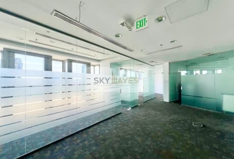 200 SQM PARTITIONED OFFICE IN WESTBAY WITH BALCONY