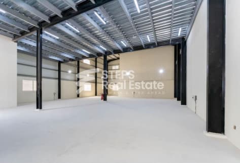 Steel Workshop with Rooms for Rent