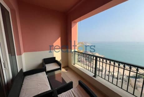 Direct Sea View 2-Bedroom Apartment for Sale