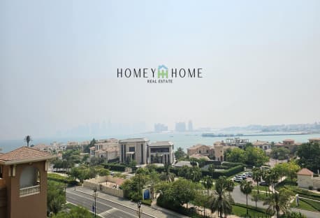 Furnished 2bhk in Porto Arabia with big balcony